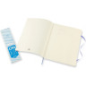 Блокнот MOLESKINE CLASSIC XLARGE линейка, голубая гортензия QP621B42